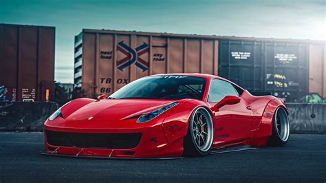 Ferrari 458 Liberty Walk 2 Wallpaper - HD Car Wallpapers #5687