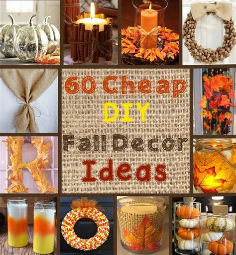 Easy Diy Fall Decorations - Homeme garden