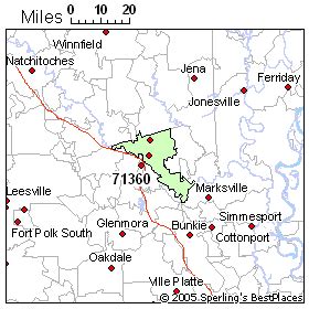 Zip 71360 (Pineville, LA) Rankings