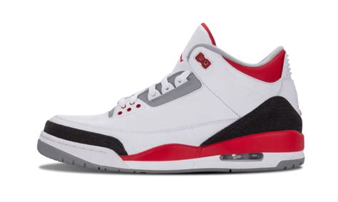 Air Jordan 3 "Fire Red" - 136064-120 | Release Date: 08/03/13