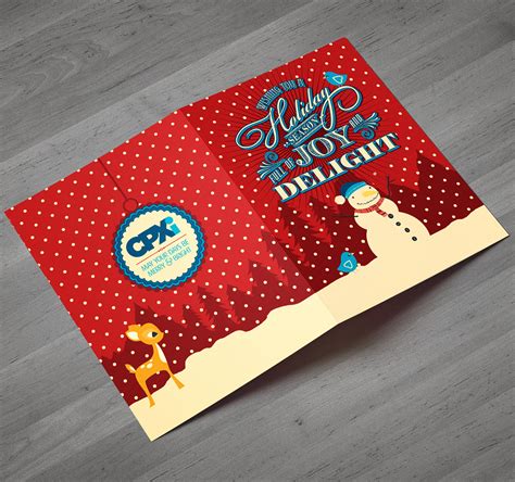 Print - Corporate holiday cards :: Behance