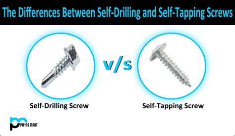 The Differences between Self- Drilling And Self- Tapping Screws