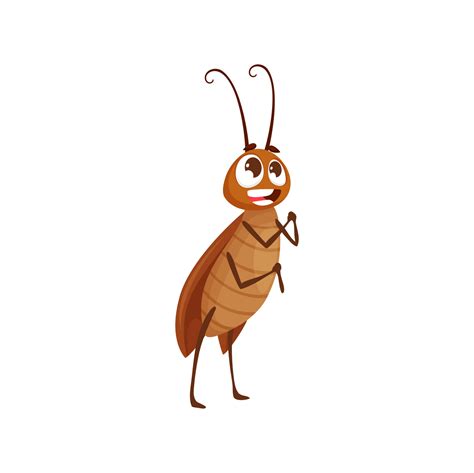 Cartoon cockroach character with big eye begging 22794746 Vector Art at ...