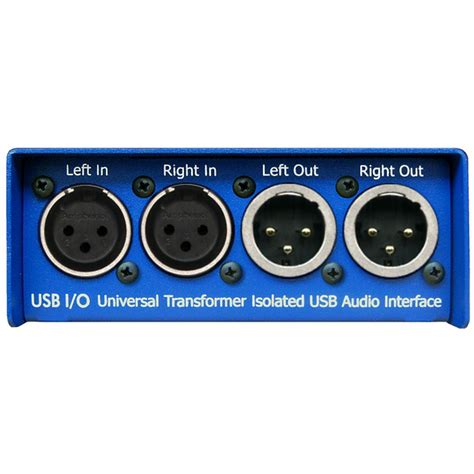 XLR to USB In/Out Interface