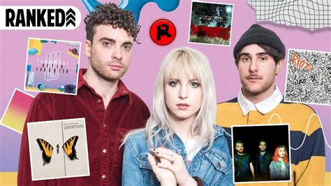 Every PARAMORE Album Ranked Worst to Best (2005-2017) - YouTube