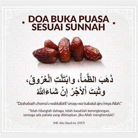 Doa Buka Puasa Sesuai Sunnah Nabi Kumpulan Doa | Hot Sex Picture