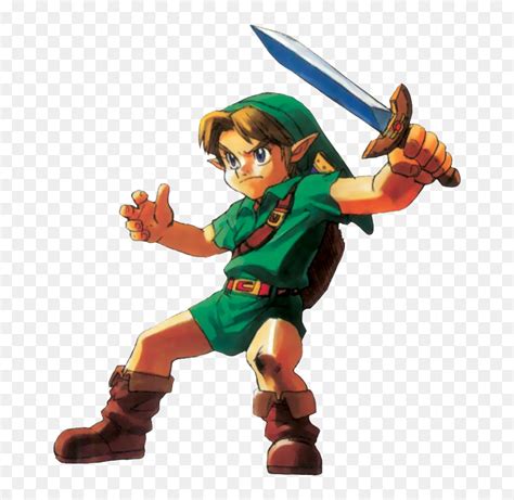 Hd Young Link Ocarina Of Time - Zelda Ocarina Of Time Link, HD Png ...