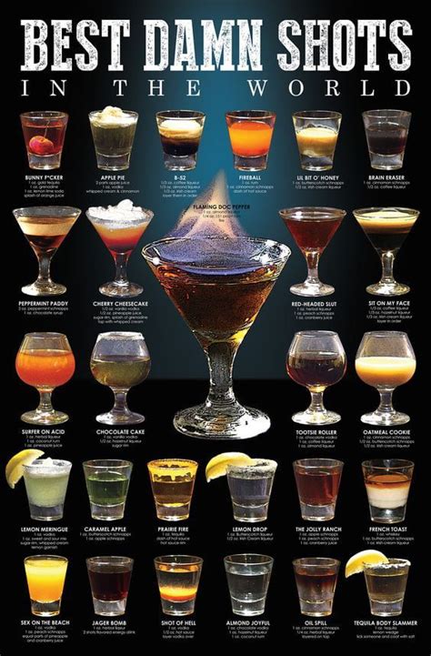 Best damn shots - 9GAG Liquor Drinks, Boozy Drinks, Cocktail Drinks ...