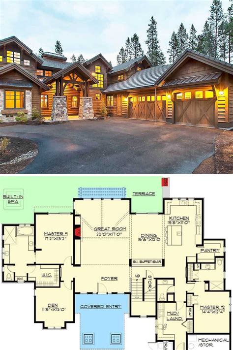 Mountain House Floor Plans: Creating The Perfect Home In A Beautiful ...