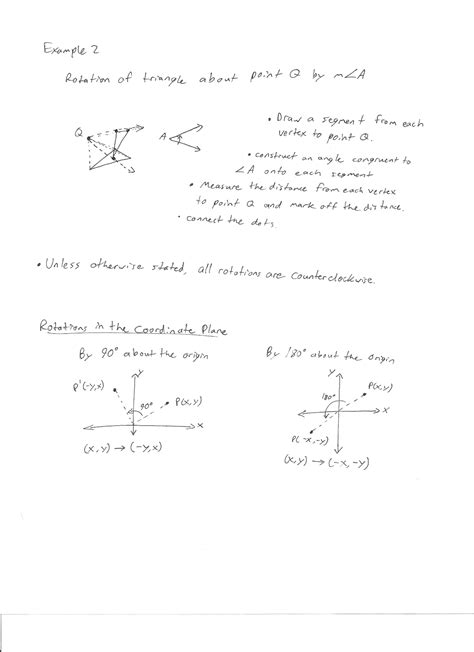 Mr. Jimenez's Geometry Class: Rotations