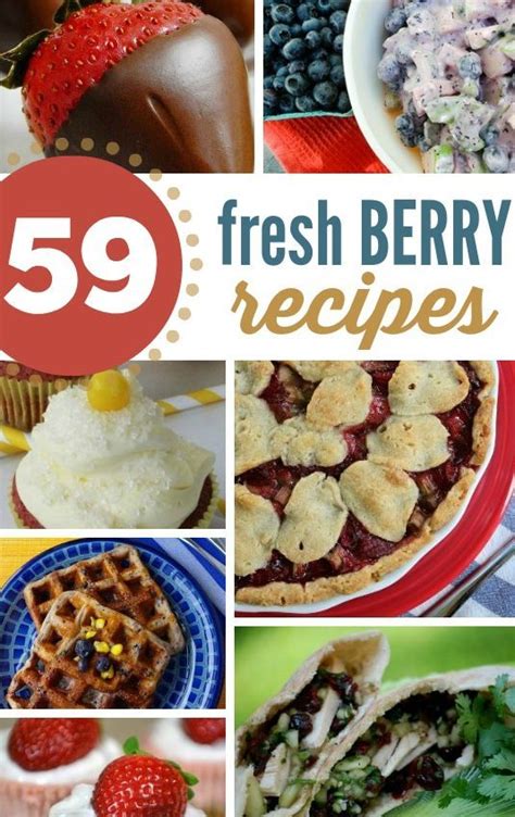 Fresh Berry Recipes from around the web - Frugal Living NW