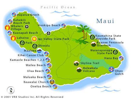 Elmer Becker Rumor: Map Of Maui Beaches