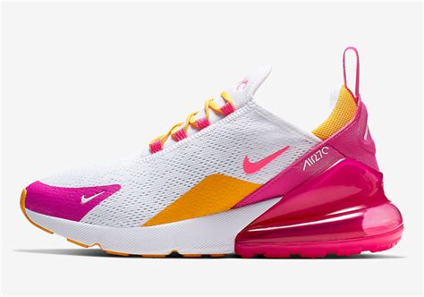 Nike Air Max 270 Laser Fuchsia University Gold CI1963-166 Release Date ...