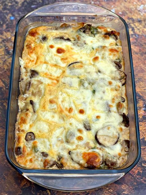 Easy, Keto Low-Carb Philly Cheese Steak Casserole + {VIDEO}