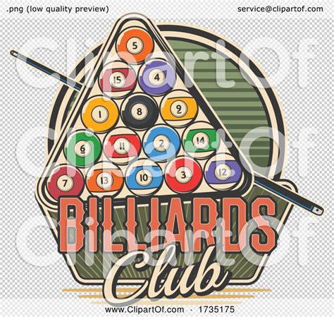 Billiards Design by Vector Tradition SM #1735175