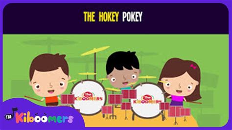 Hokey Pokey Dance Lyric Video -The Kiboomers Preschool Songs & Nursery ...