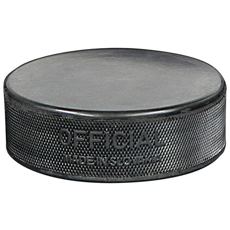 Regulation Ice Hockey Puck - Black