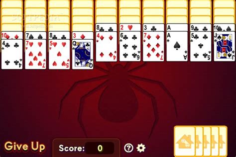 Spider Solitaire (4 suits) Download, Screenshots