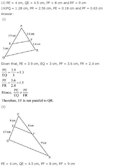 Ch 6 Triangles: Maths Class 10 NCERT Solutions Download | NCERT Books ...