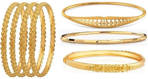 Latest Designs of 10 Grams Gold Bangles For Daily Wear (2022) - Tips ...