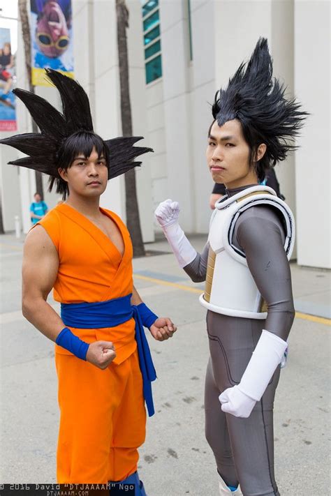 Goku and Vegeta | Anime los angeles, Cosplay, Goku and vegeta