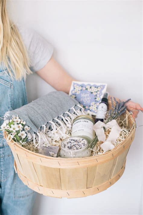 Mother's Day Lavender Basket + DIY Lavender Body Scrub | The ...