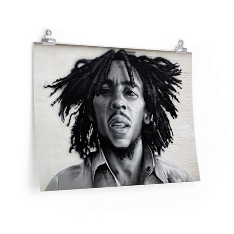 Bob Marley Graffiti Street Art Print | Etsy