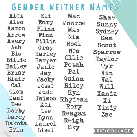 Gender Neutral Names for Your Baby