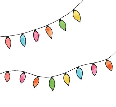 christmas lights clipart tumblr - Clipground