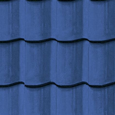 Blue clay roofing Mercurey texture seamless 03439