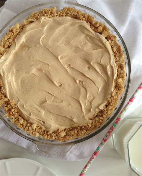 Peanut Butter Pie With Graham Cracker Crust - Rice Recipe