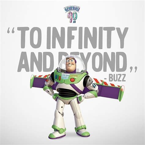 Toy Story Buzz Lightyear Wall Decal Quotes To Infinity And Beyond 20" X ...