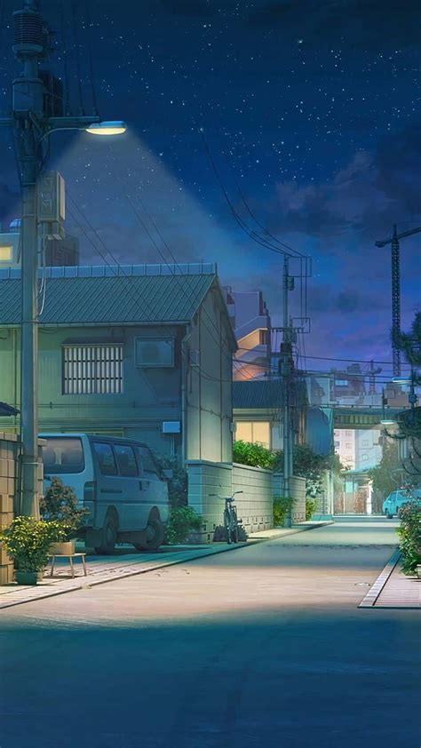 Anime Background Scenery Night