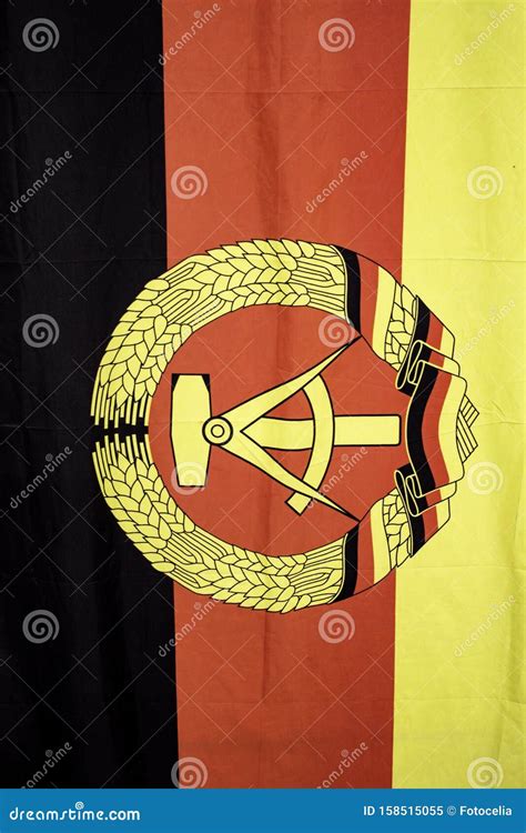 East germany flag stock image. Image of culture, german - 158515055