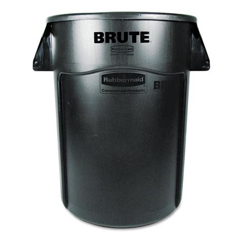 Rubbermaid Commercial Products Brute 44-Gallon Black Plastic Touchless ...