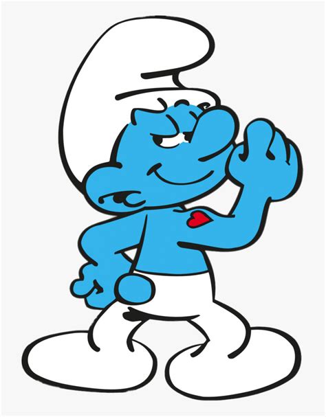 Hefty Smurf, HD Png Download - kindpng