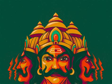 RAMAYANA | Ravana by Kristina Ooo on Dribbble