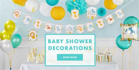 Baby Shower Party Supplies - Baby Shower Decorations | Party City