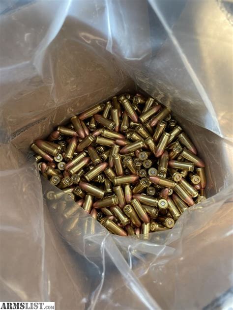 ARMSLIST - For Sale: 1000 Rounds CCI 9MM 115GR FMJ Bulk Ammo