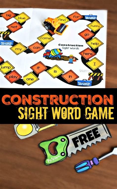 FREE Printable Sight Words Reader for Preschoolers