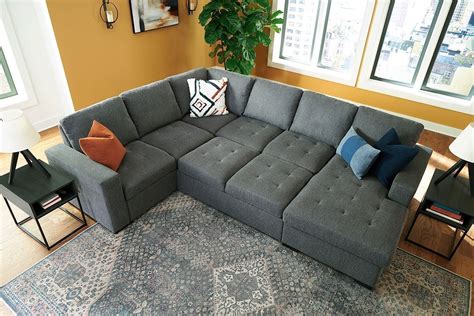 Millcoe Gray Sectional Set by Signature Design by Ashley | FurniturePick