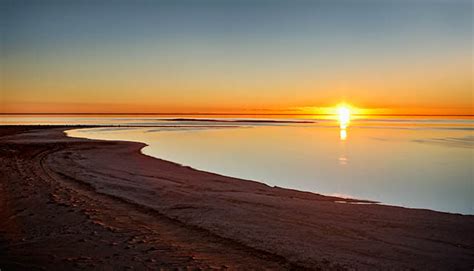 Lake Eyre sunset - Peter MacDonald Photo