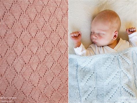 Lace Baby Blanket Free Knitting Patterns — | eduaspirant.com