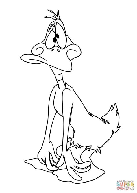 Baby Daffy Duck Coloring Pages