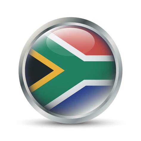 South Africa Flag 3D Badge Illustration 36381797 Vector Art at Vecteezy