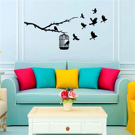 Wall Decal Vinyl Sticker Decals Art Home Decor Mural Birdcage