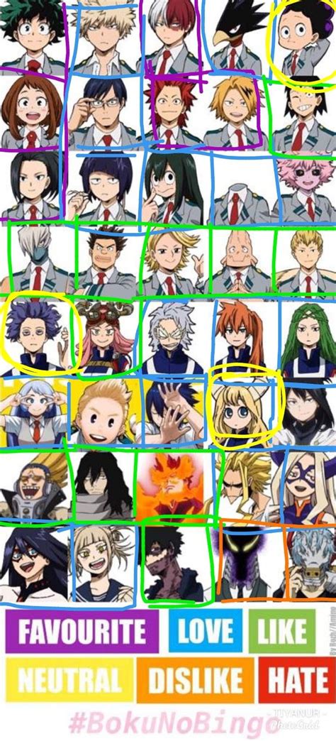 boku no hero academia #mha #bnha #bokunobingo | Class 1 b, Hero, Hero ...