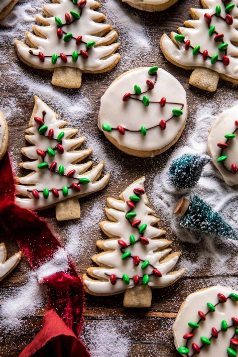 Easy Vanilla Bean Christmas Lights Cookies. - Half Baked Harvest