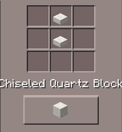 Chiseled Quartz Block: Minecraft Pocket Edition: CanTeach