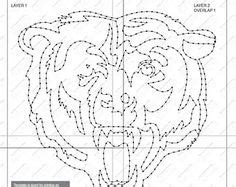 8 BEARS PUMPKIN STENCILS ideas | chicago bears, stencils, bear stencil